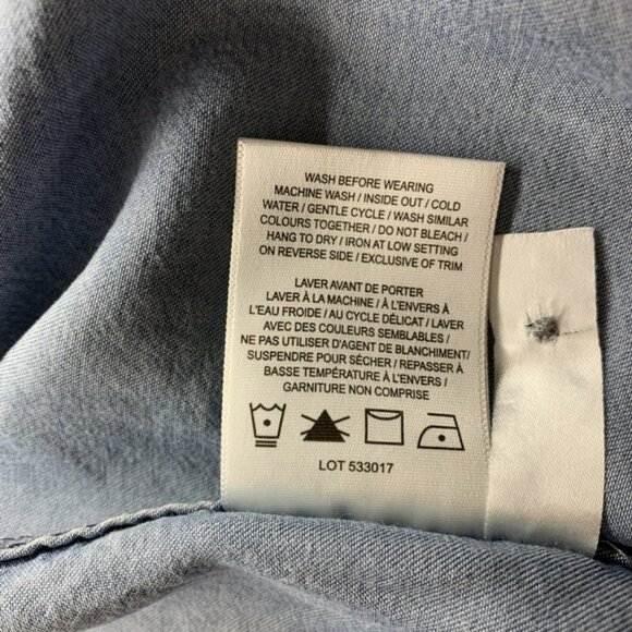 Parasuco Jeans-Like Long Shirt Size Small - Picture 4 of 11